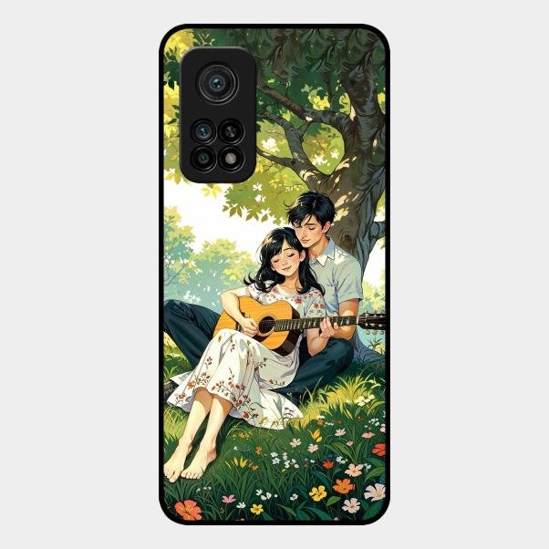 Strings of Love Glass Case Cover For Xiaomi Mi 10T Pro 5G