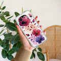 Stunning Floral Transparent Silicon Case For iQOO 12 5G