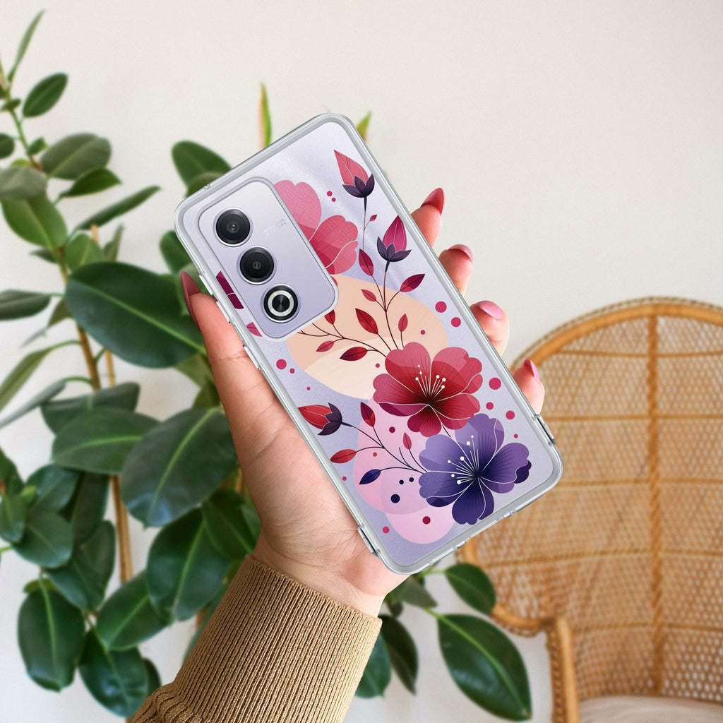 Stunning Floral Anti Yellow Case For Oppo A3 Pro 5G