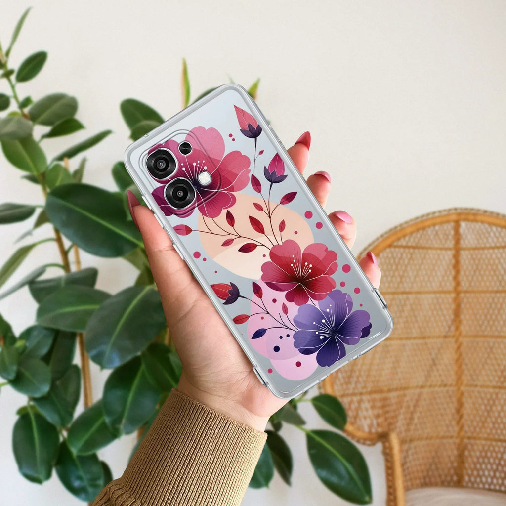 Stunning Floral Anti Yellow Case For Oppo F31 5G