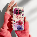 Stunning Floral Transparent Silicon Case For Realme 12 Plus 5G