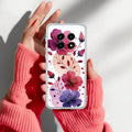 Stunning Floral Transparent Silicon Case For Realme 14 Pro Lite 5G