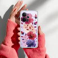 Stunning Floral Anti Yelllow Case For Realme 14T 5G