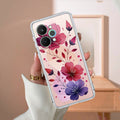 Stunning Floral Transparent Silicon Case For Realme 15 5G