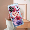 Stunning Floral Transparent Silicon Case For Realme P4 5G