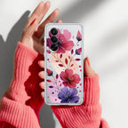 Stunning Floral Anti Yelllow Case For Realme P4x 5G