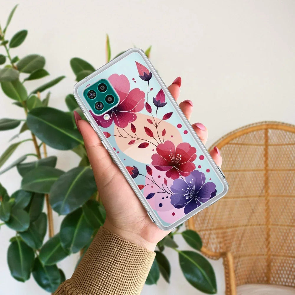 Stunning Floral Anti Yellow Case For Samsung Galaxy M33