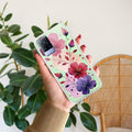 Stunning Floral Transparent Silicon Case For Vivo V21 5G