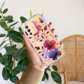 Stunning Floral Transparent Silicon Case For Vivo V23 5G