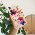 Stunning Floral Transparent Silicon Case For Vivo V25
