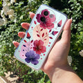 Stunning Floral Transparent Silicon Case For Vivo V30e 5G