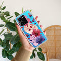 Stunning Floral Transparent Silicon Case For Vivo Y35