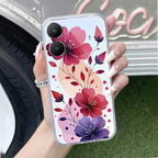 Stunning Floral Anti Yellow Case For Vivo Y28 5G
