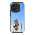 Styles Girl Customize Name Glass Case For iQOO 15 5G