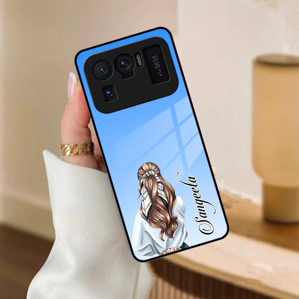 Styles Girl Customize Name Glass Case For Redmi/Xiaomi - ShopOnCliQ