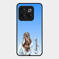 Styles Girl Customize Name Glass Case For Oneplus 10T 5G