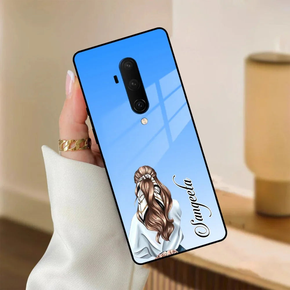 Styles Girl Customize Name Glass Case For OnePlus - ShopOnCliQ