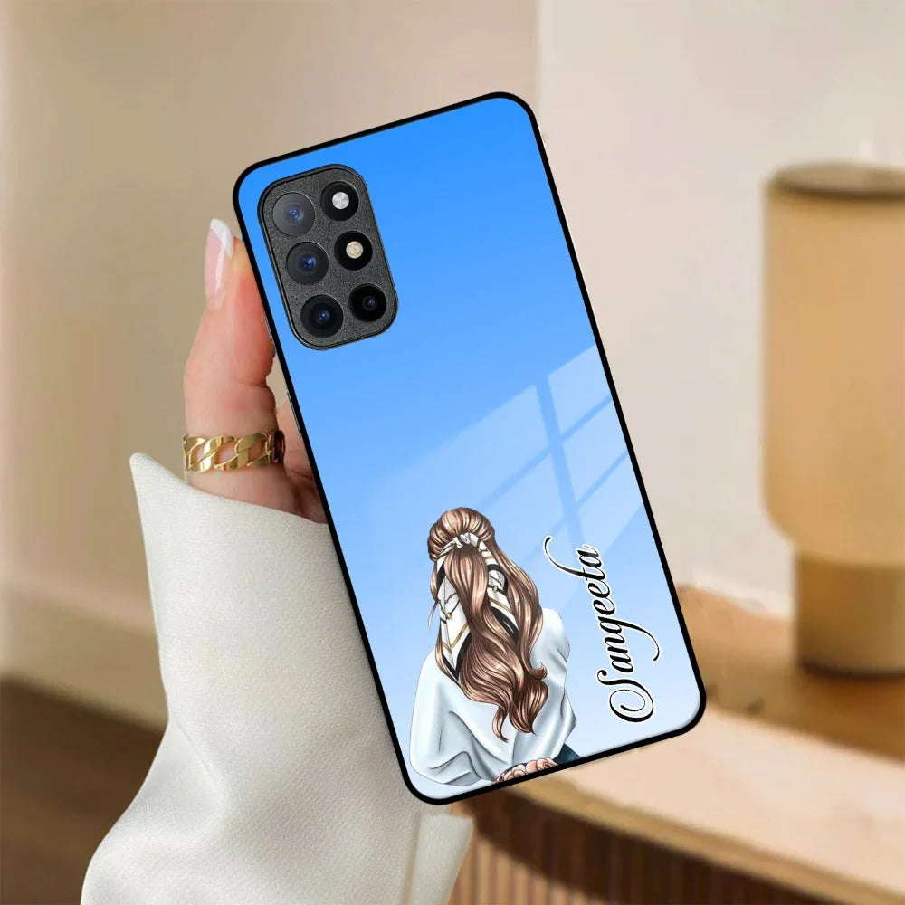 Styles Girl Customize Name Glass Case For OnePlus - ShopOnCliQ