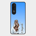 Styles Girl Customize Name Glass Case For Oneplus Nord Ce 4 5G