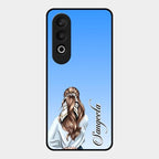 Styles Girl Customize Name Glass Case For Oneplus Nord Ce 4 5G