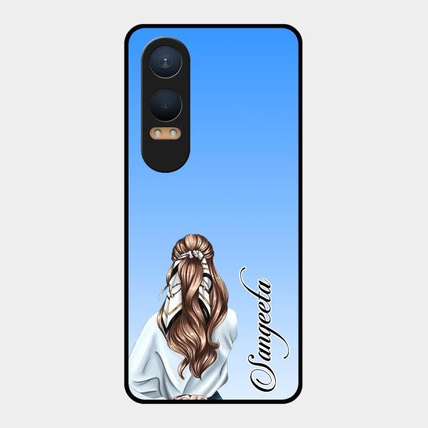 Styles Girl Customize Name Glass Case For Oneplus Nord Ce 4 Lite 5G