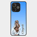 Styles Girl Customize Name Glass Case For Oppo A5 Pro 5G