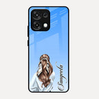 Styles Girl Customize Name Glass Case For Oppo F31 5G