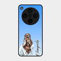 Styles Girl Customize Name Glass Case For Oppo Find X8 Pro 5G
