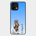 Styles Girl Customize Name Glass Case For Oppo K13 5G
