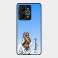 Styles Girl Customize Name Glass Case For Realme 15 Pro 5G