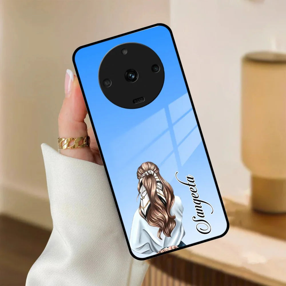 Styles Girl Customize Name Glass Case For Realme/Narzo - ShopOnCliQ
