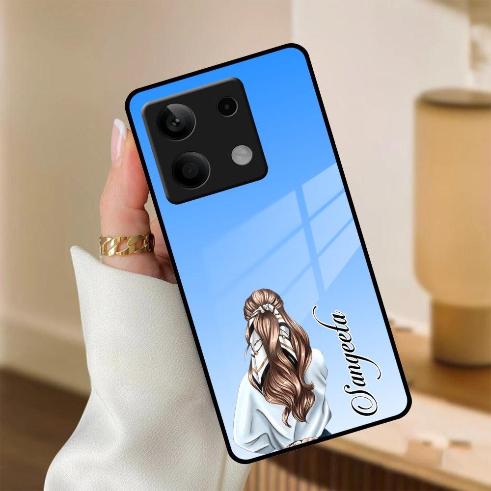 Styles Girl Customize Name Glass Case For Redmi/Xiaomi - ShopOnCliQ