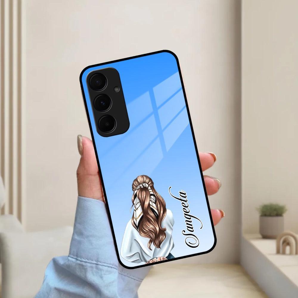 Styles Girl Customize Name Glass Case For Samsung - ShopOnCliQ
