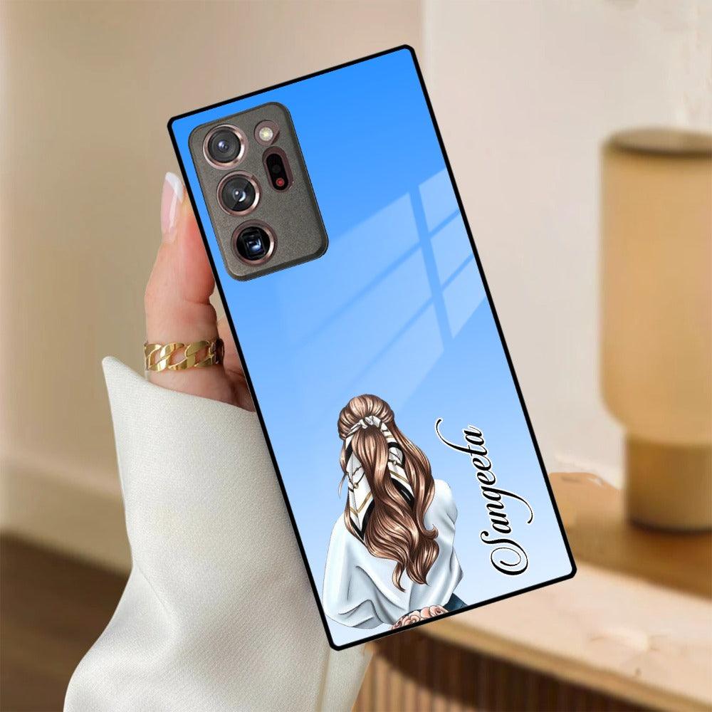 Styles Girl Customize Name Glass Case For Samsung - ShopOnCliQ