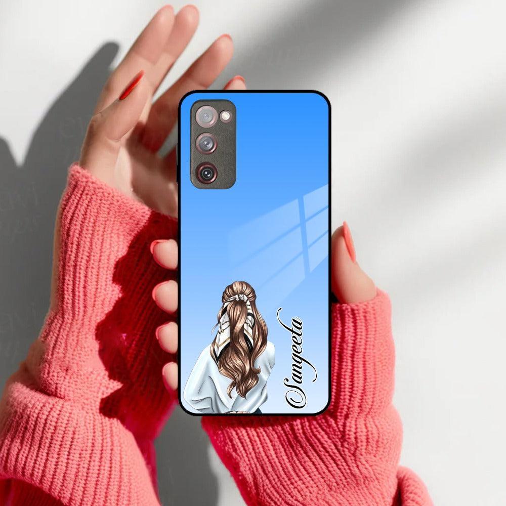 Styles Girl Customize Name Glass Case For Samsung - ShopOnCliQ