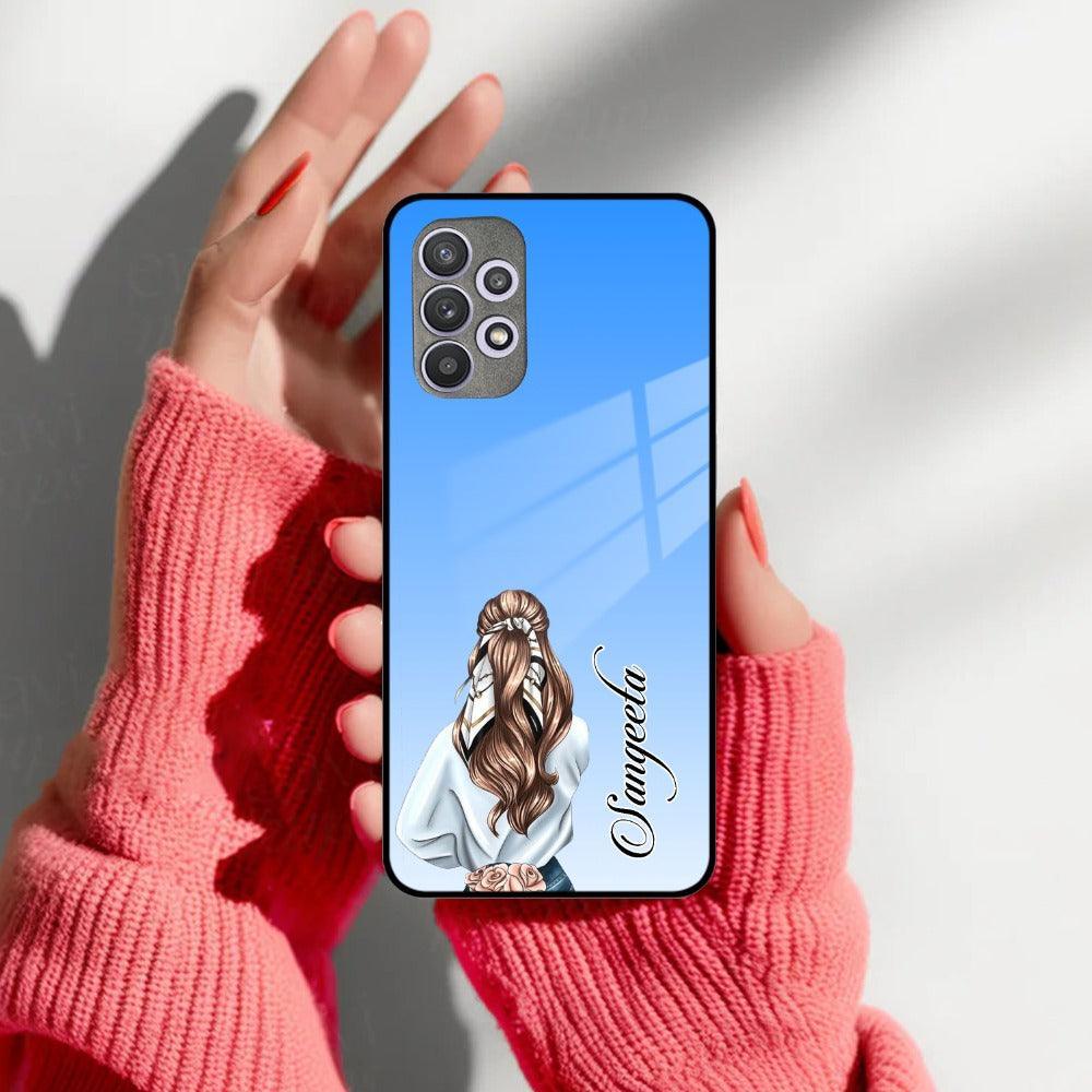 Styles Girl Customize Name Glass Case For Samsung - ShopOnCliQ