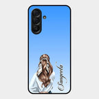 Styles Girl Customize Name Glass Case For Samsung Galaxy A17 5G