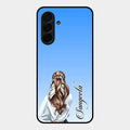 Styles Girl Customize Name Glass Case For Samsung Galaxy A26 5G
