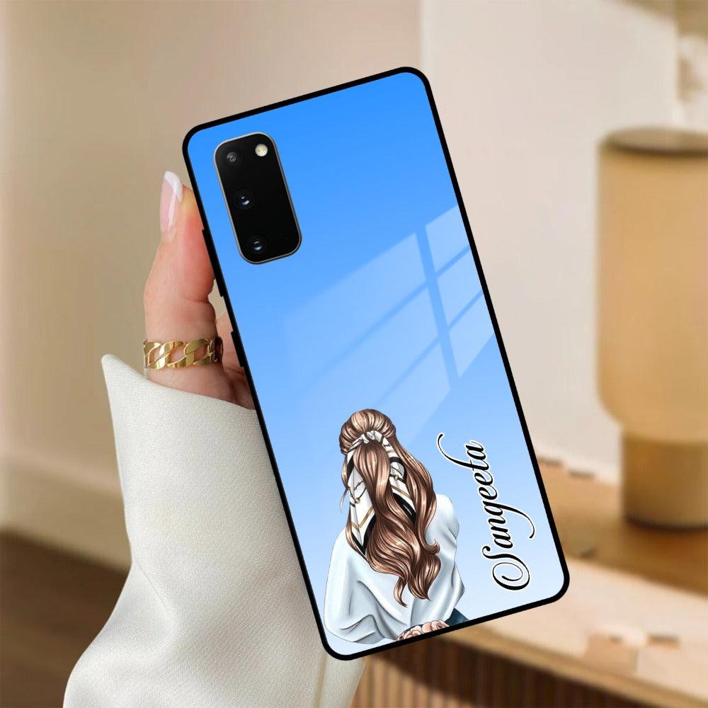 Styles Girl Customize Name Glass Case For Samsung - ShopOnCliQ