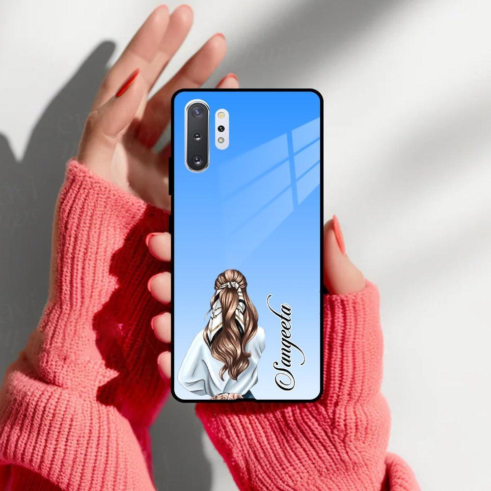 Styles Girl Customize Name Glass Case For Samsung - ShopOnCliQ