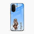 Styles Girl Customize Name Glass Case For Vivo V60e 5G