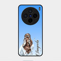 Styles Girl Customize Name Glass Case For Vivo X200 5G