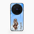 Styles Girl Customize Name Glass Case For Vivo X300 Pro 5G