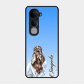 Styles Girl Customize Name Glass Case For Vivo Y400 Pro 5G