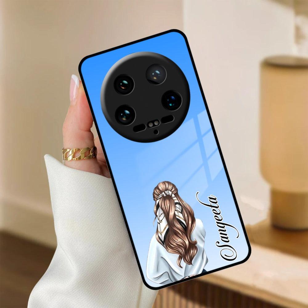 Styles Girl Customize Name Glass Case For Redmi/Xiaomi - ShopOnCliQ