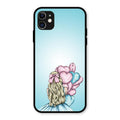 Styles Girl With Balloon Glass Case For iPhone 11