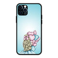 Styles Girl With Balloon Glass Case For iPhone 12 Pro Max