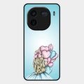 Styles Girl With Balloon Glass Case For Iqoo 12 5G