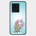 Styles Girl With Balloon Glass Case For Iqoo Neo 7 Pro 5G