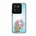 Styles Girl With Balloon Glass Case For Motorola Edge 50 Neo